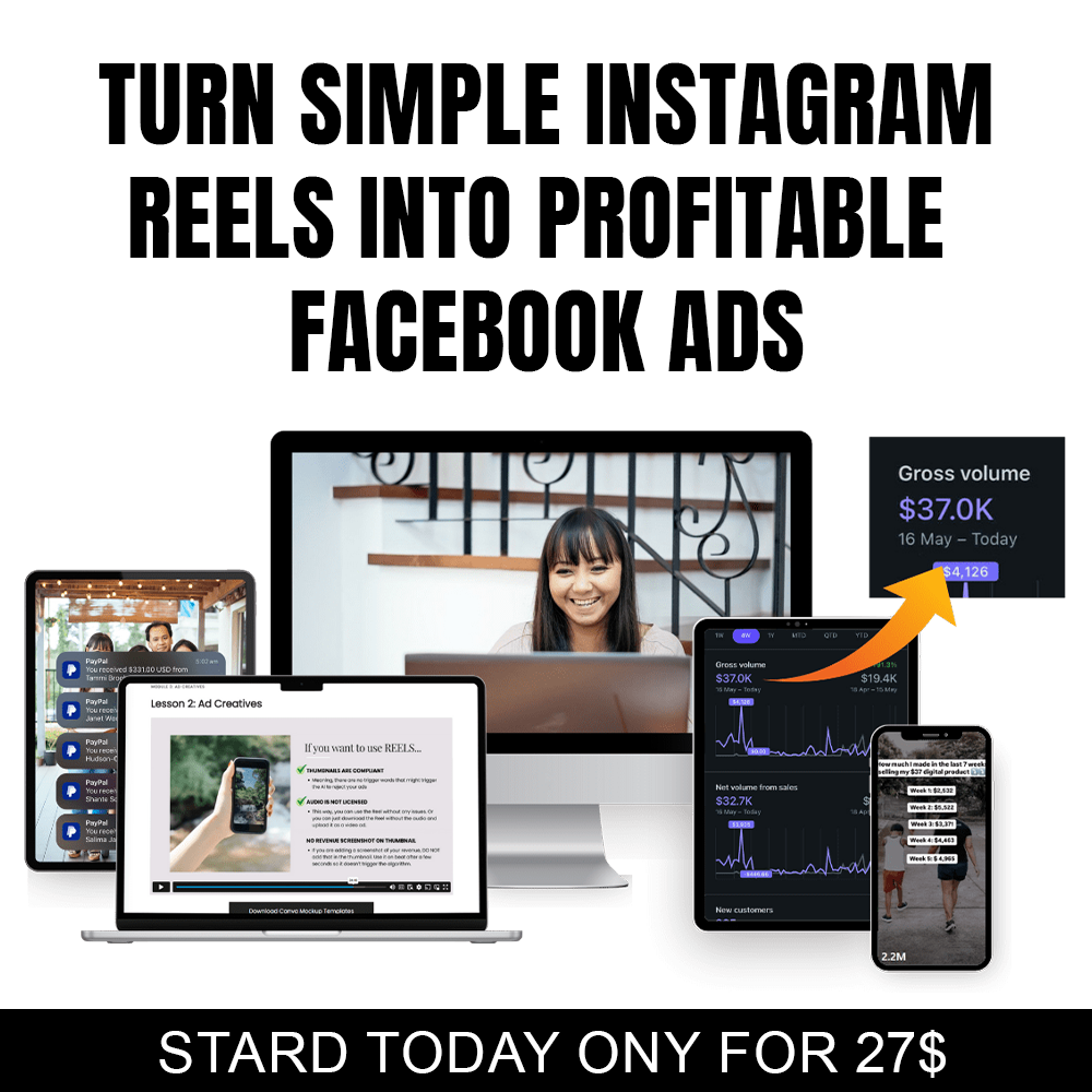 Simple INSTAGRAM Reels Into Profitable FACEBOOK Ads