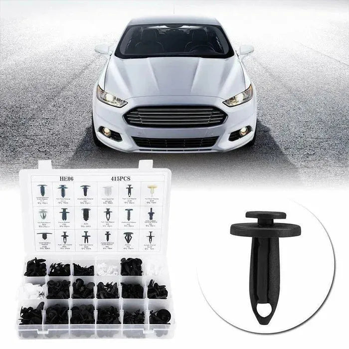 Kit Rivets Plastiques + Extracteur