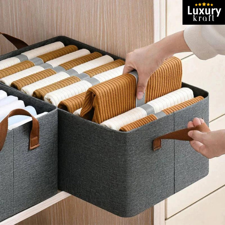 WardrobeBox™ Compact Foldable Organisers ( pack 4 piece )