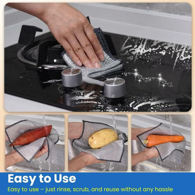 Multifunctional Non- scratch Wire Dishcloth (Buy 10 Get 10 Free)