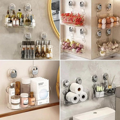 No-Drill Bathroom Suction Storage Box™