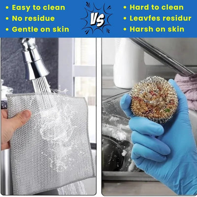 Multifunctional Non- scratch Wire Dishcloth (Buy 10 Get 10 Free)