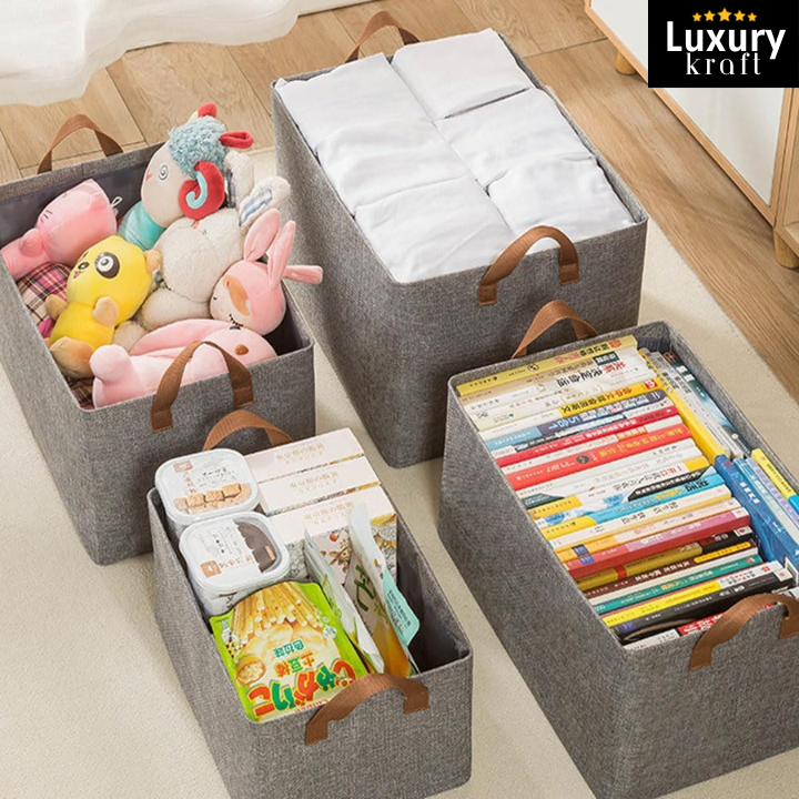 WardrobeBox™ Compact Foldable Organisers ( pack 4 piece )