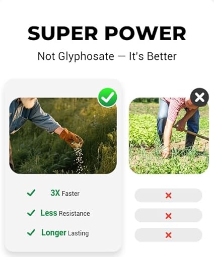 Herbicide Granulé Faible Toxicité pour Pelouses & Jardins