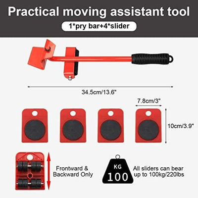 Kit de Levage & Déplacement de Meubles