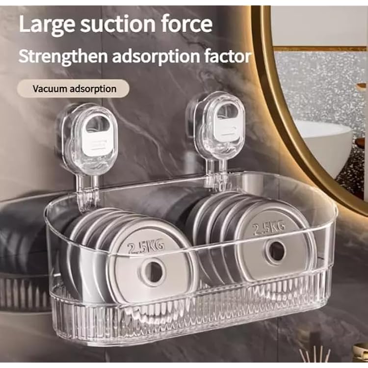 No-Drill Bathroom Suction Storage Box™