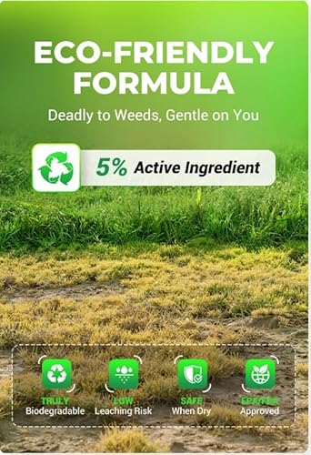 Herbicide Granulé Faible Toxicité pour Pelouses & Jardins