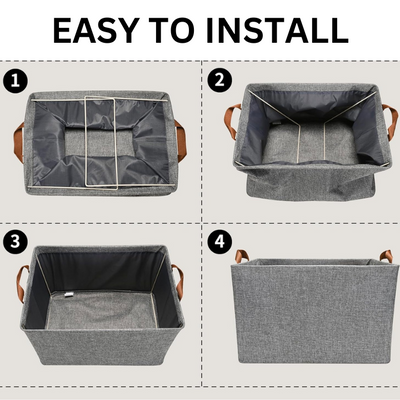 WardrobeBox™ Compact Foldable Organisers ( pack 4 piece )