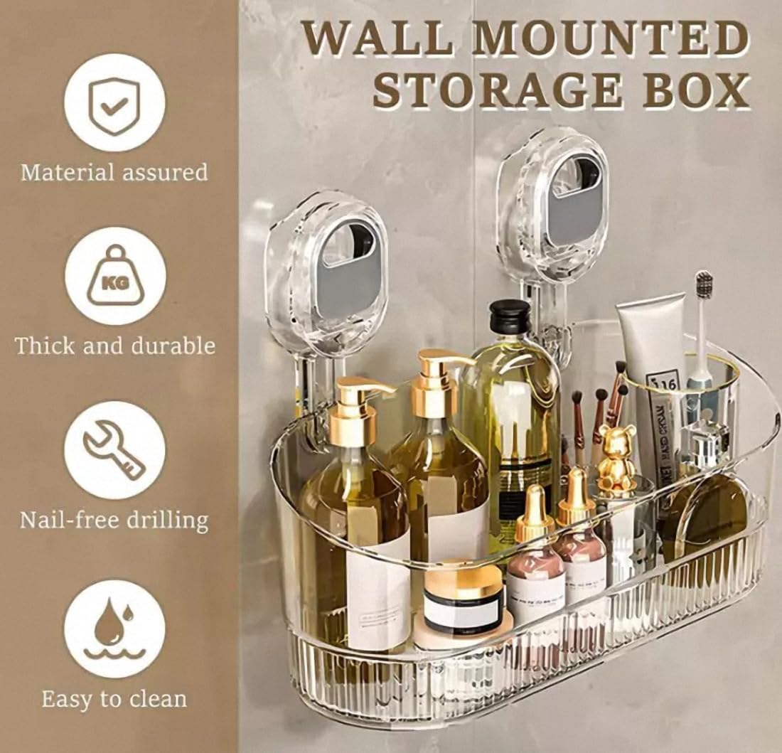 No-Drill Bathroom Suction Storage Box™