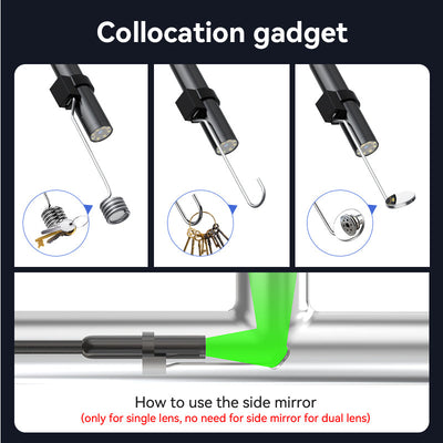 Caméra d’Inspection Plug & View avec Câble Flexible