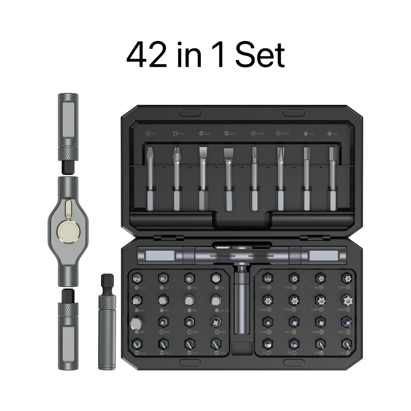 MagSnap Ratchet Precision Screwdriver Set