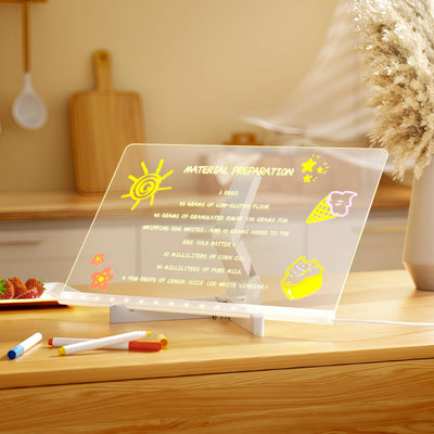 Tableau LED Lumineux pour Écriture & Dessin