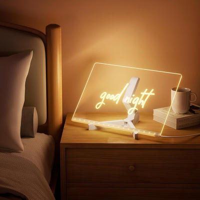 Tableau LED Lumineux pour Écriture & Dessin