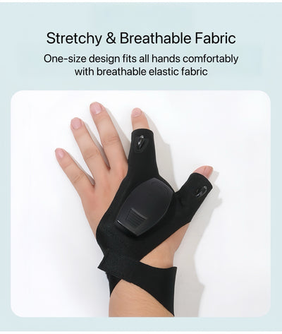 Gants Lampe de Poche Étanches