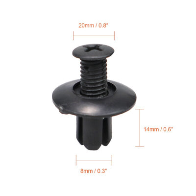 Kit Rivets Plastiques + Extracteur