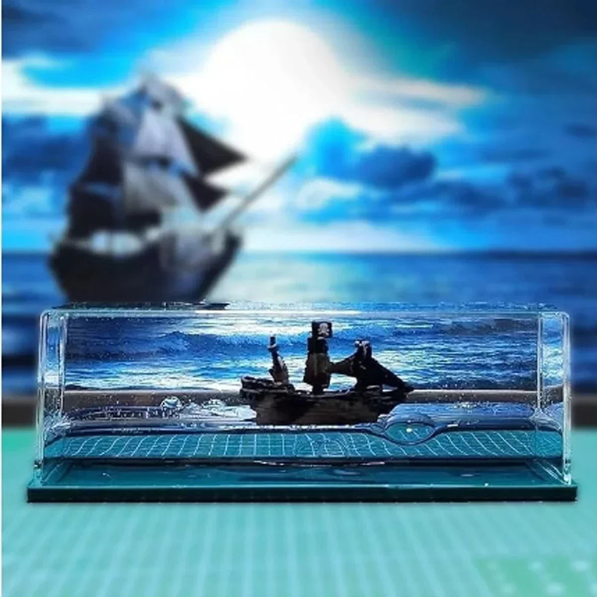 Bateau Pirate Insubmersible – Décoration Flottante & Relaxante