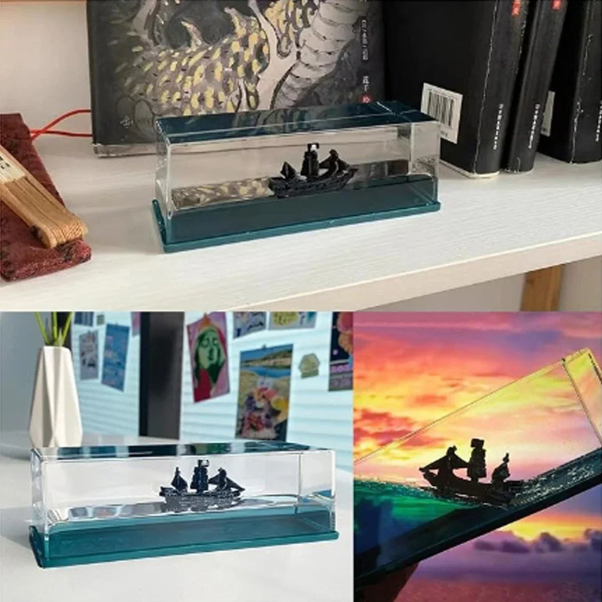 Bateau Pirate Insubmersible – Décoration Flottante & Relaxante