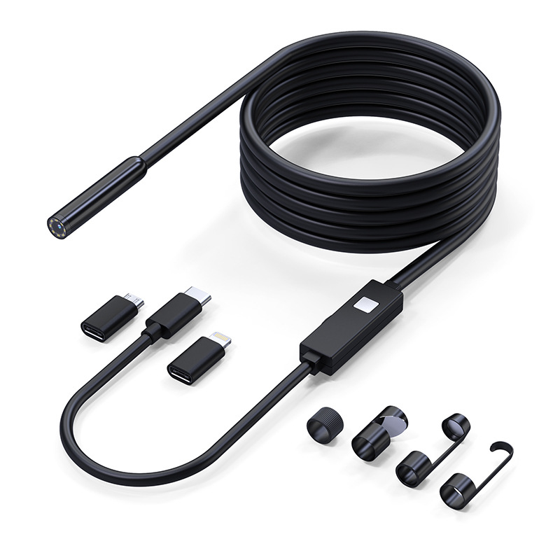 Caméra d’Inspection Plug & View avec Câble Flexible