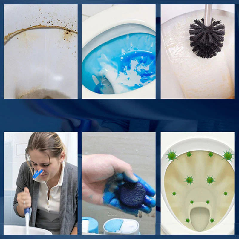 2 Tablettes Effervescentes Nettoyantes pour Toilettes