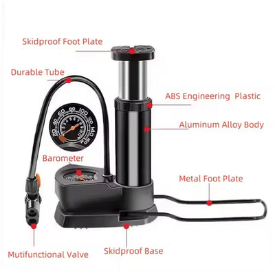High Pressure Portable Foot Air Pump